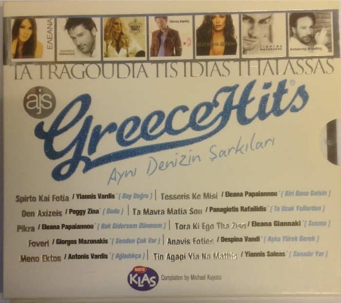 GREECE HITS AYNI DENİZİN ŞARKILARI CD 2.EL
