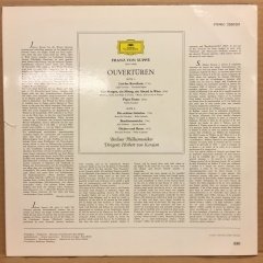 SUPPE OUVERTUREN BERLIN PHIL. KARAJAN 1980 2.EL PLAK