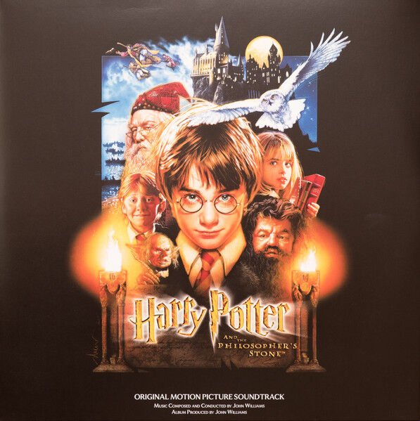 HARRY POTTER AND THE PHILOSOPHER'S STONE (ORIGINAL MOTION PICTURE SOUNDTRACK) / JOHN WILLIAMS (2001) - 2LP 2025 REISSUE GATEFOLD SIFIR PLAK