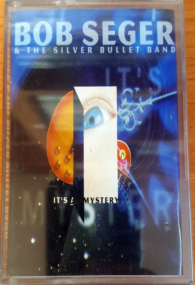BOB SEGER & THE SILVER BULLET BAND -  IT'S A MYSTERY CASSETTE MADE IN HOLLAND ''NEW''