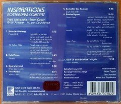 INSPIRATIONS - ROTTERDAM CONCERT / THEO LOEVENDIE İHSAN ÖZGEN CD 2.EL