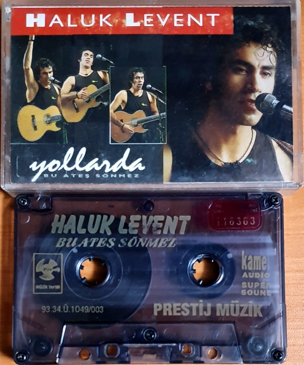 HALUK LEVENT - YOLLARDA (1993) - KASET PRESTİJ MÜZİK 2.EL