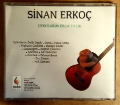 SİNAN ERKOÇ - UYKULARIM DELİK DEŞİK (1993) - CD STÜDYO MARŞANDİZ / RAKS MÜZİK 2.EL