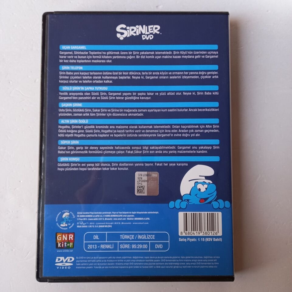 ŞİRİNLER - ŞAŞKIN ŞİRİNE - DVD 2.EL