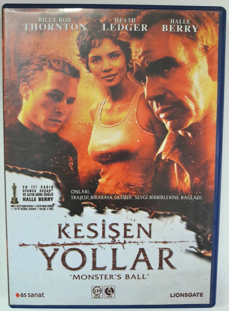 KESİŞEN YOLLAR - MONSTER'S BALL - HEATH LEDGER - BILLY BOB THORNTON - HALLE BERRY - DVD 2.EL