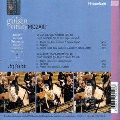 MOZART: PİYANO KONÇERTO NO. 20&21, GÜLSİN ONAY (2010) - CD SIFIR