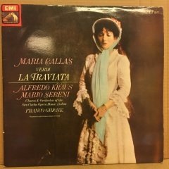 MARIA CALLAS VERDI LA TRAVIATA ALFREDO KRAUS MARIO SERENI 2.EL 2PLAK