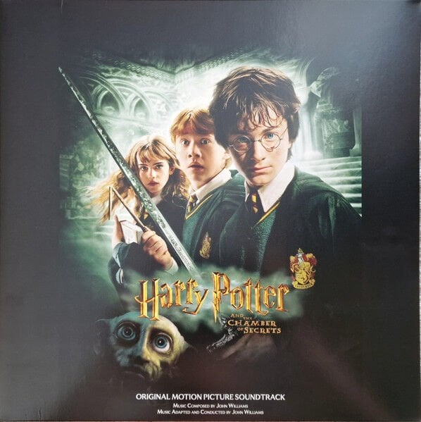 HARRY POTTER AND THE CHAMBER OF SECRETS (ORIGINAL MOTION PICTURE SOUNDTRACK) / JOHN WILLIAMS (2002) - 2LP 2025 REISSUE GATEFOLD SIFIR PLAK