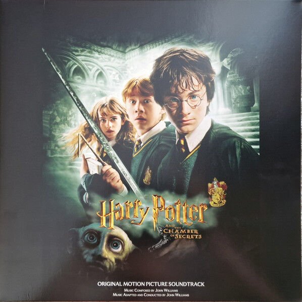 HARRY POTTER AND THE CHAMBER OF SECRETS (ORIGINAL MOTION PICTURE SOUNDTRACK) / JOHN WILLIAMS (2002) - 2LP 2025 REISSUE GATEFOLD SIFIR PLAK