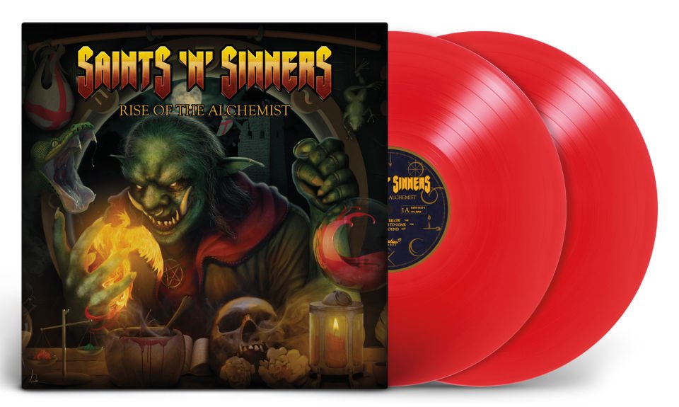 SAINTS 'N' SINNERS - RISE OF THE ALCHEMIST (2022) - 2LP 2024 EDITION RED COLOURED SIFIR PLAK
