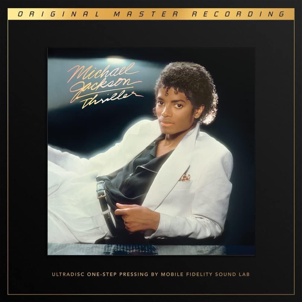 MICHAEL JACKSON - THRILLER (1982) - LP AUDIOPHILE MOFI ULTRADISC ONE STEP SERIES 180GR 2022 LIMITED NUMBERED EDITION SIFIR PLAK