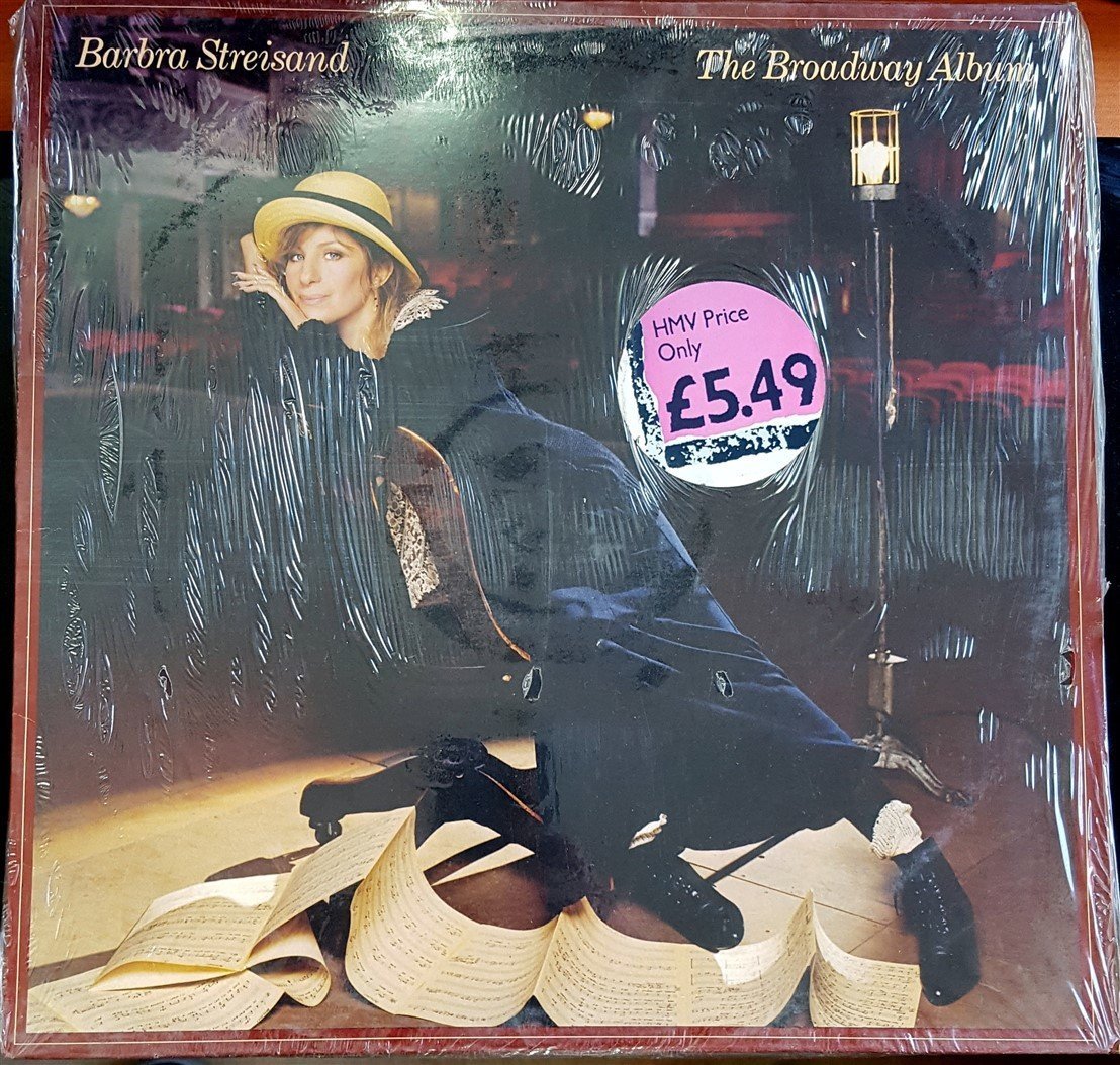 BARBRA STREISAND - THE BROADWAY ALBUM (1985) PLAK SIFIR