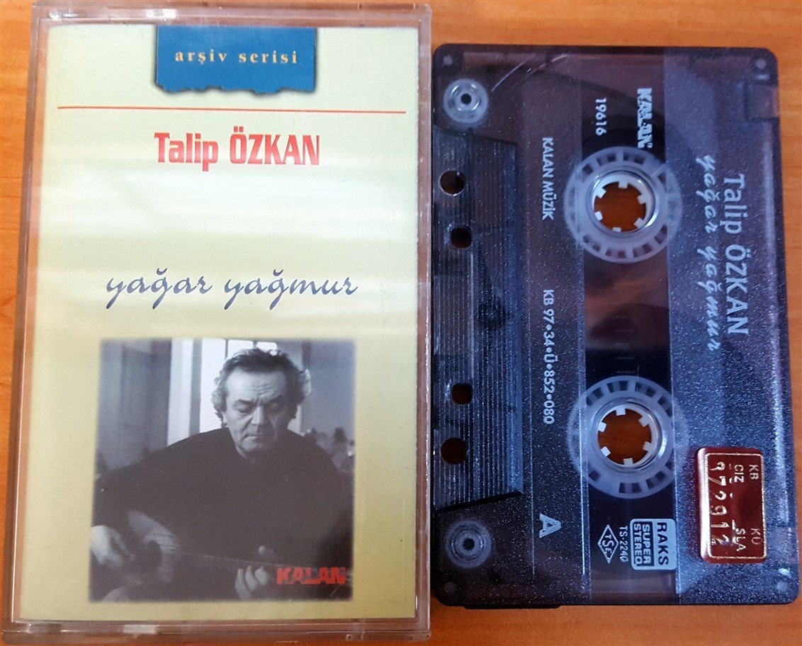 TALİP ÖZKAN - YAĞAR YAĞMUR (1997) KALAN MÜZİK KASET 2.EL