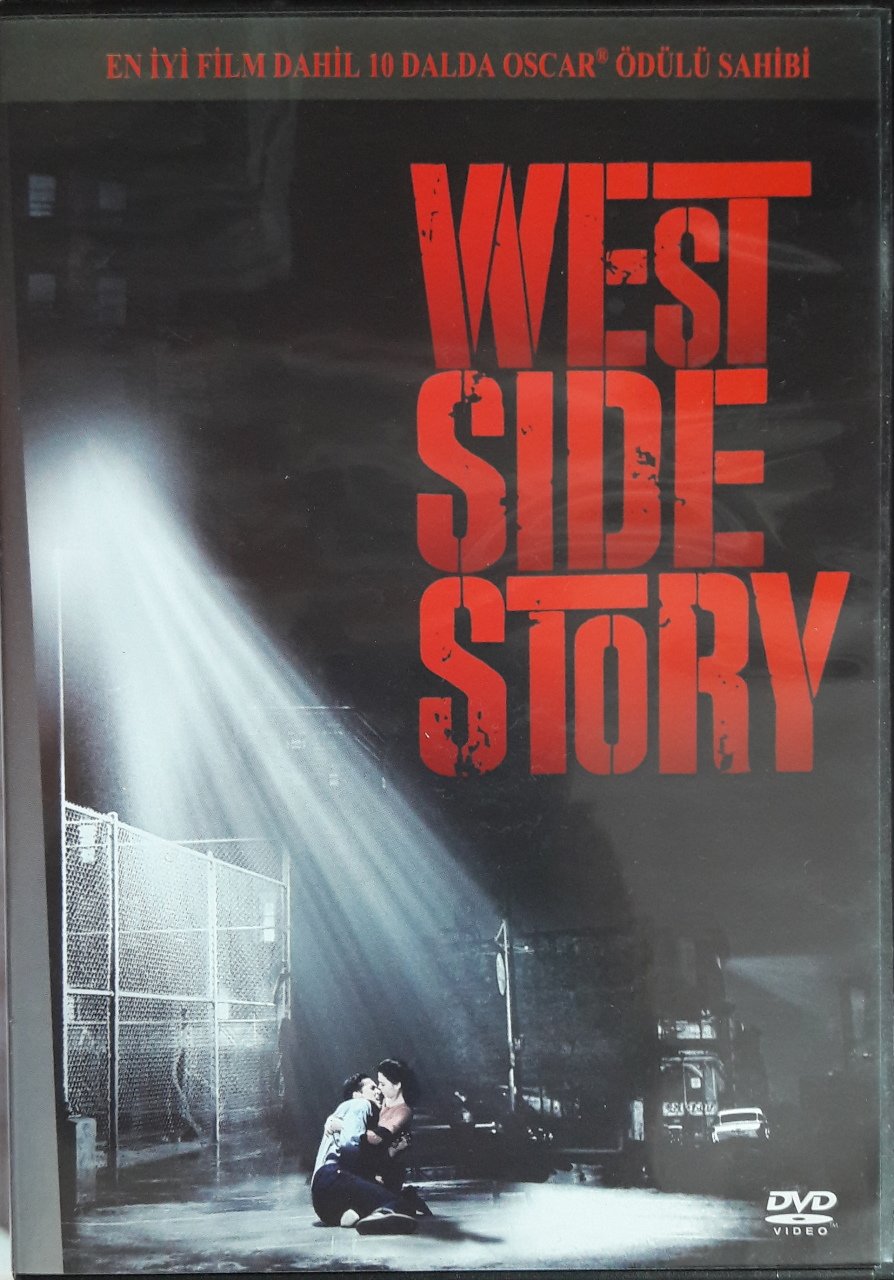 WEST SIDE STORY - BATI YAKASININ HİKAYESİ - NATALIE WOOD - RICHARD BEYMER - DVD 2.EL