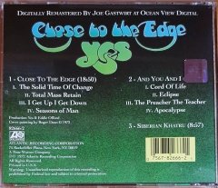 YES - CLOSE TO THE EDGE (1971) - CD REMASTERED 1994 ATLANTIC REISSUE 2.EL