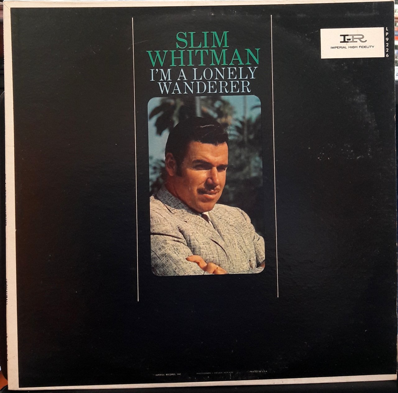 SLIM WHITMAN - I'M A LONELY WANDERER - PLAK 2.EL