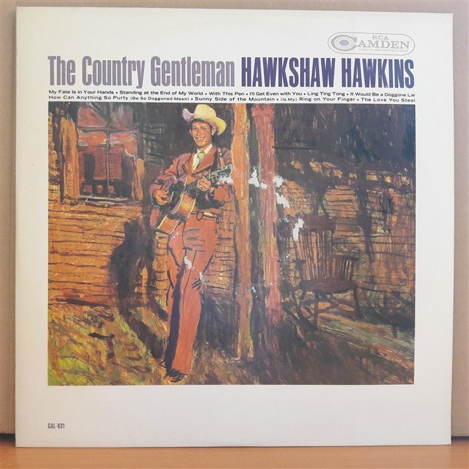 HAWKSHAW HAWKINS - THE COUNTRY GENTLEMAN (1966) - LP 2.EL PLAK
