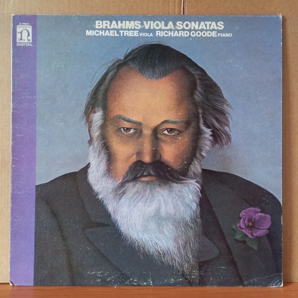 BRAHMS: VIOLA SONATAS / MICHAEL TREE, RICHARD GOODE (1982) - LP 2.EL PLAK