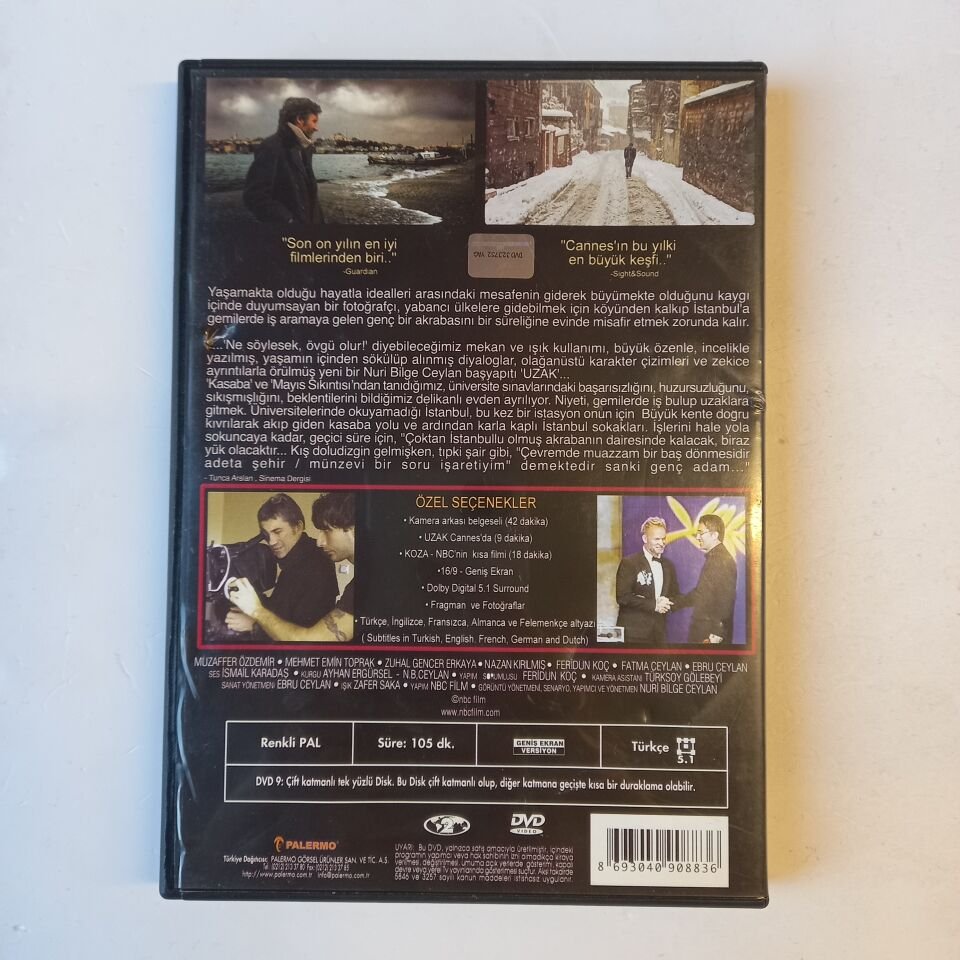 UZAK - NURİ BİLGE CEYLAN - DVD 2.EL