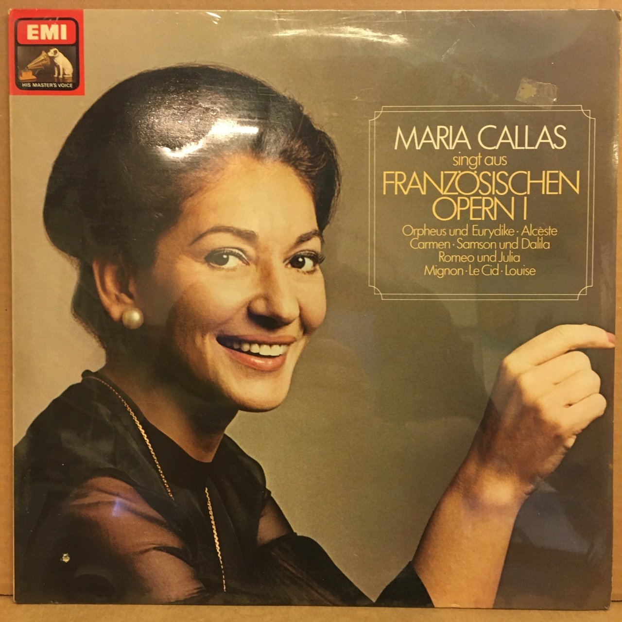 MARIA CALLAS SINGT ARIEN FRANZÖSISCHEN OPERN 1 SIFIR PLAK