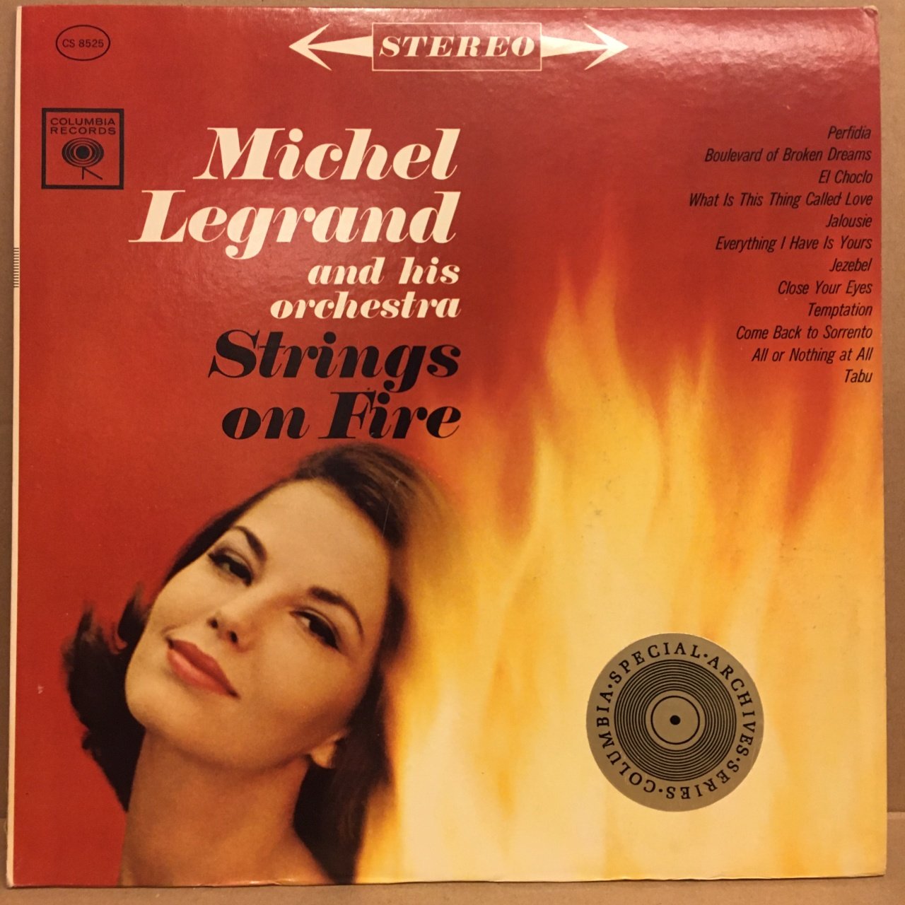 MICHEL LEGRAND & HIS ORCHESTRA - STRINGS ON FIRE 2.EL PLAK
