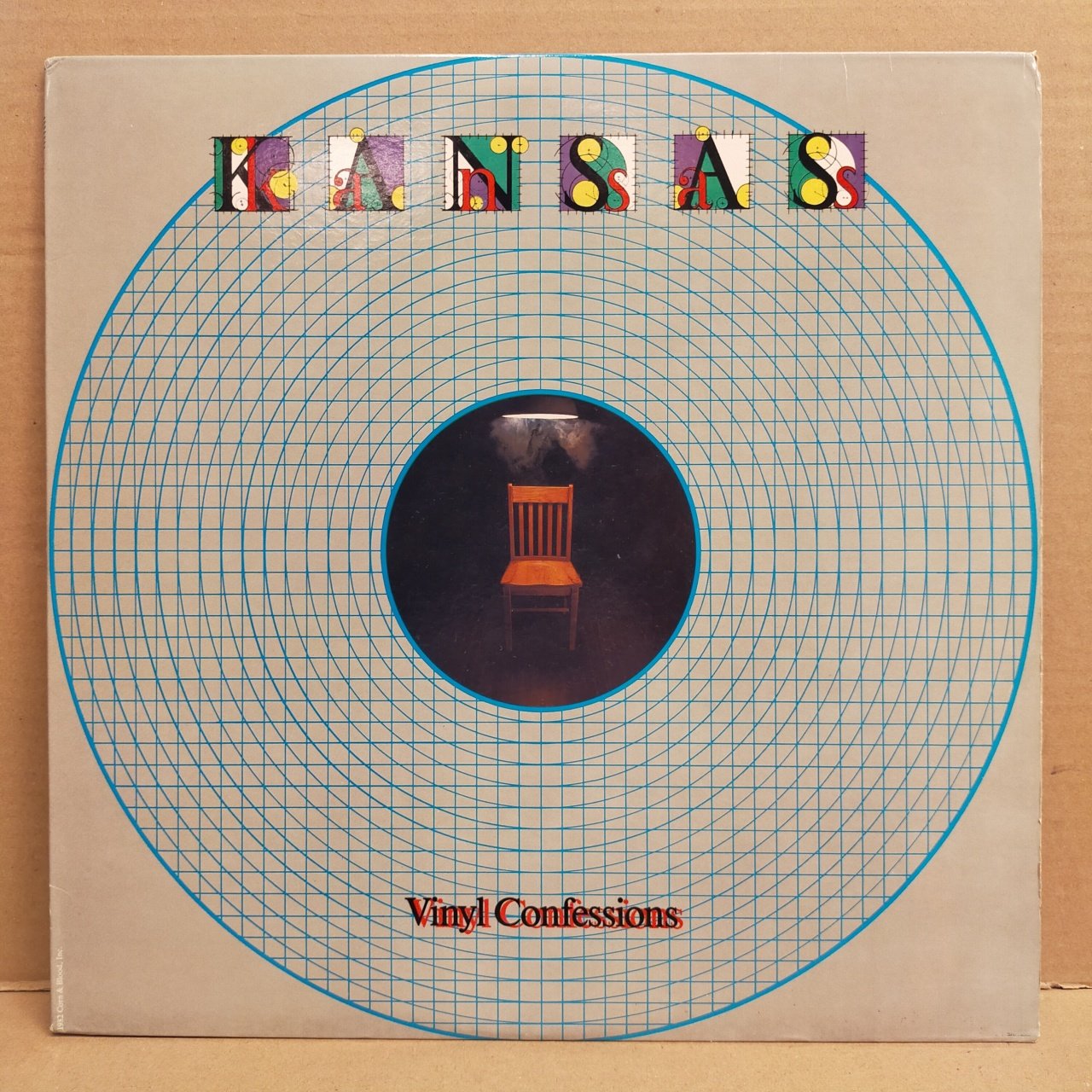 KANSAS - VINYL CONFESSIONS (1982) - LP SIFIR GİBİ 2.EL PLAK