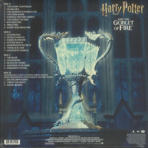 HARRY POTTER AND THE GOBLET OF FIRE (ORIGINAL MOTION PICTURE SOUNDTRACK) / PATRICK DOYLE (2005) - 2LP 2025 REISSUE GATEFOLD SIFIR PLAK