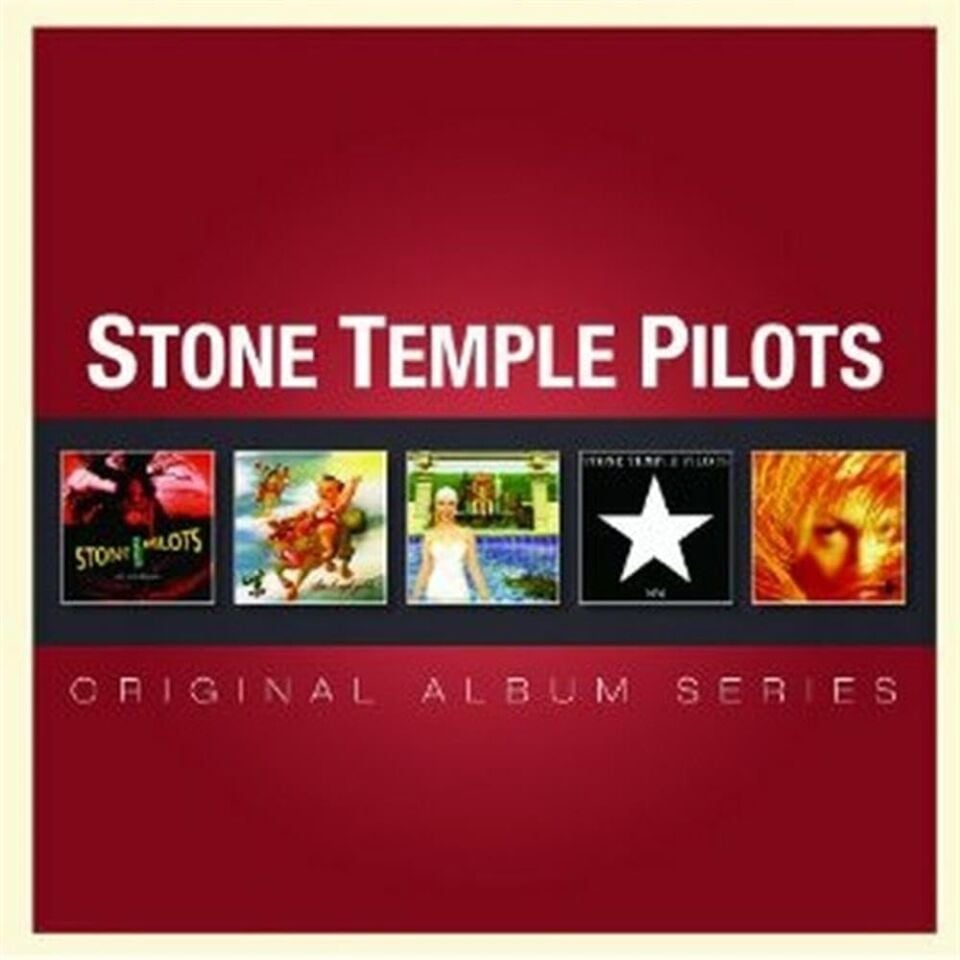 STONE TEMPLE PILOTS - ORIGINAL ALBUM SERIES (2012) - 5xCD CARDSLEEVE BOX / AMBALAJINDA SIFIR