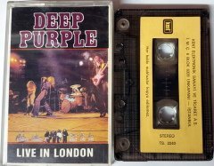 DEEP PURPLE - LIVE IN LONDON CASSETTE MADE IN TURKEY ''USED''