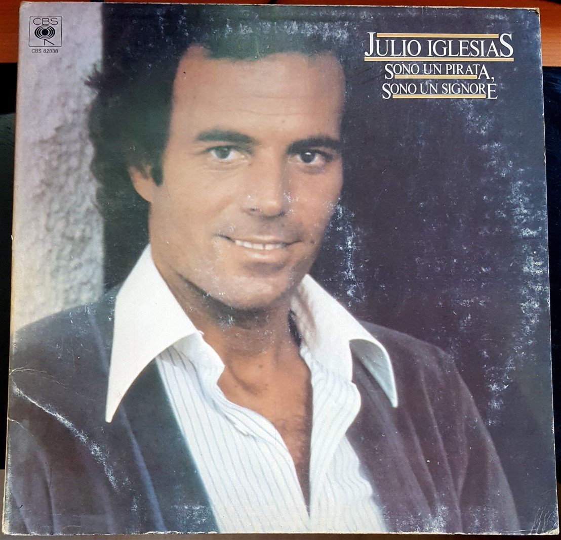 JULIO IGLESIAS - SONO UN PIRATA, SONO UN SIGNORE PLAK 2.EL YERLİ BASKI