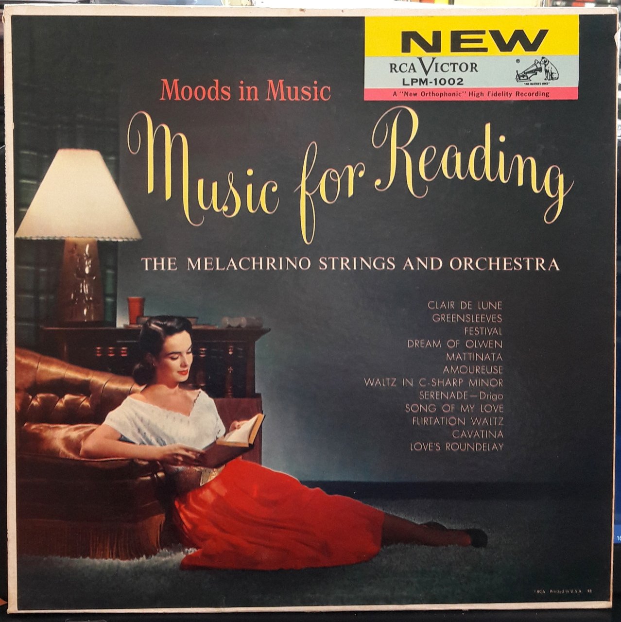 MUSIC FOR READING - THE MELACHRINO STRINGS AND ORCHESTRA - PLAK 2.EL