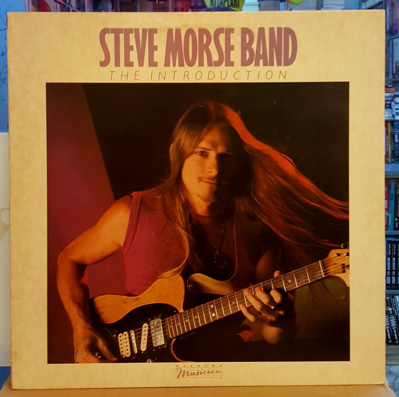 STEVE MORSE BAND - INTRODUCTION (1984) - LP DEEP PURPLE/DIXIE DREGS/PROGRESSIVE BLUES ROCK 2.EL