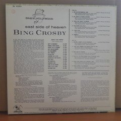 BING CROSBY - EAST SIDE OF HEAVEN - LP 2.EL PLAK