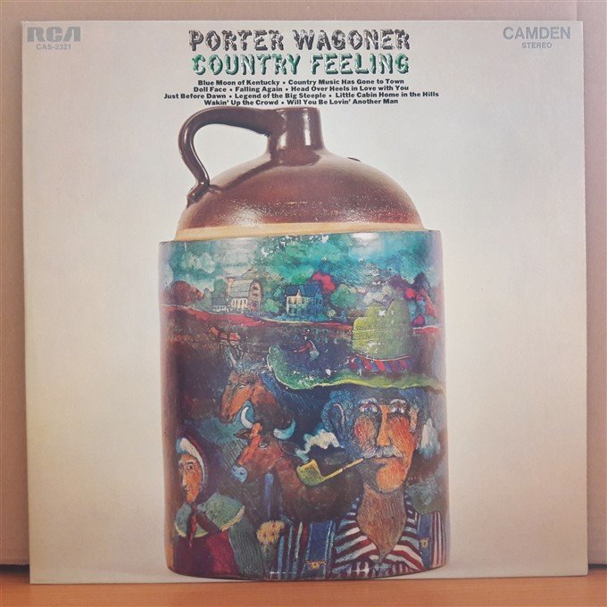 PORTER WAGONER - COUNTRY FEELING (1969) - LP 2.EL PLAK
