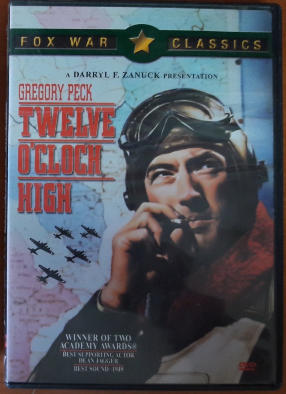 TWELVE O'CLOCK HIGH - GREGORY PECK - DVD 2.EL 1. BÖLGE TR ALTYAZI YOKTUR