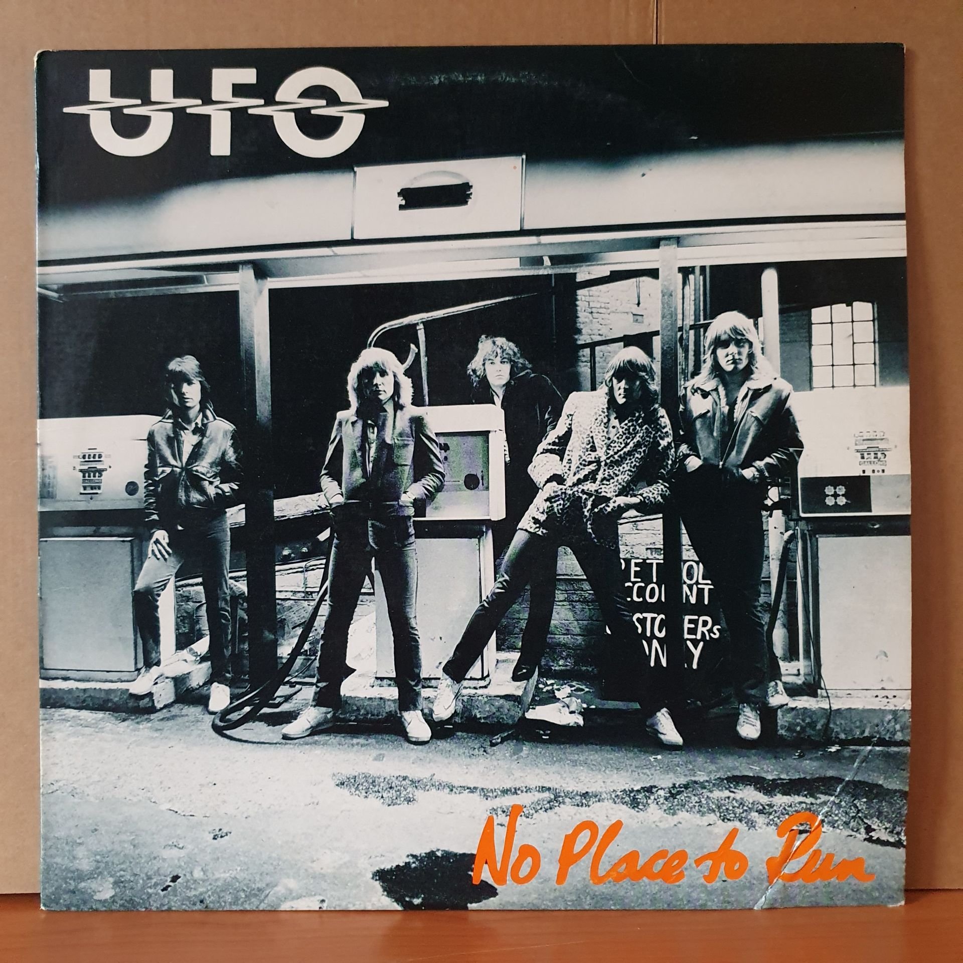 UFO - NO PLACE TO RUN (1980) - LP 2.EL PLAK
