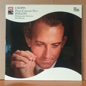 CHOPIN: PIANO CONCERTO NO.1 / POLLINI, PHILHARMONIA ORCHESTRA, PAUL KLETZKI (1973) - LP 2.EL PLAK