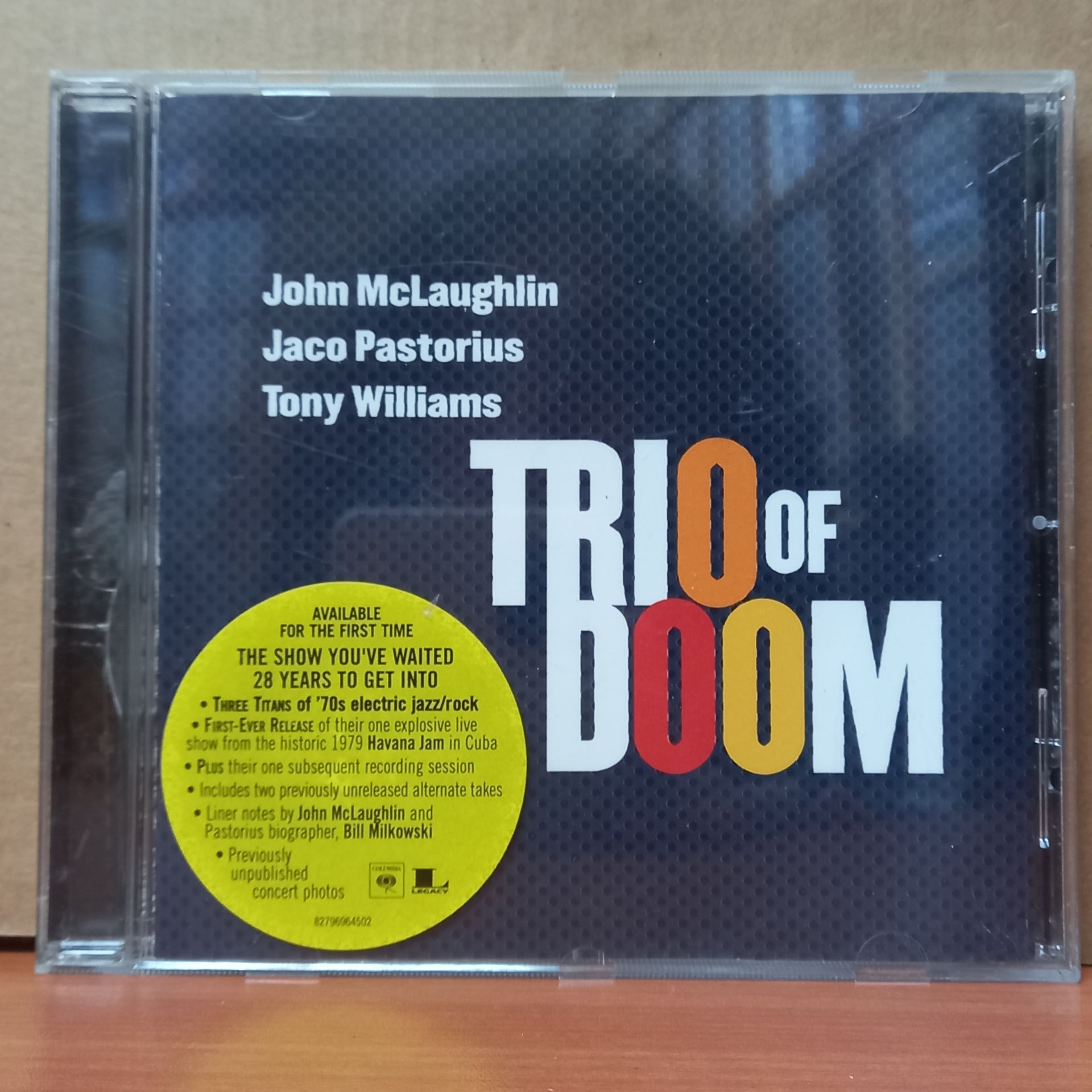 JOHN MCLAUGHLIN, JACO PASTORIUS, TONY WILLIAMS - TRIO OF DOOM (2007) - CD 2.EL