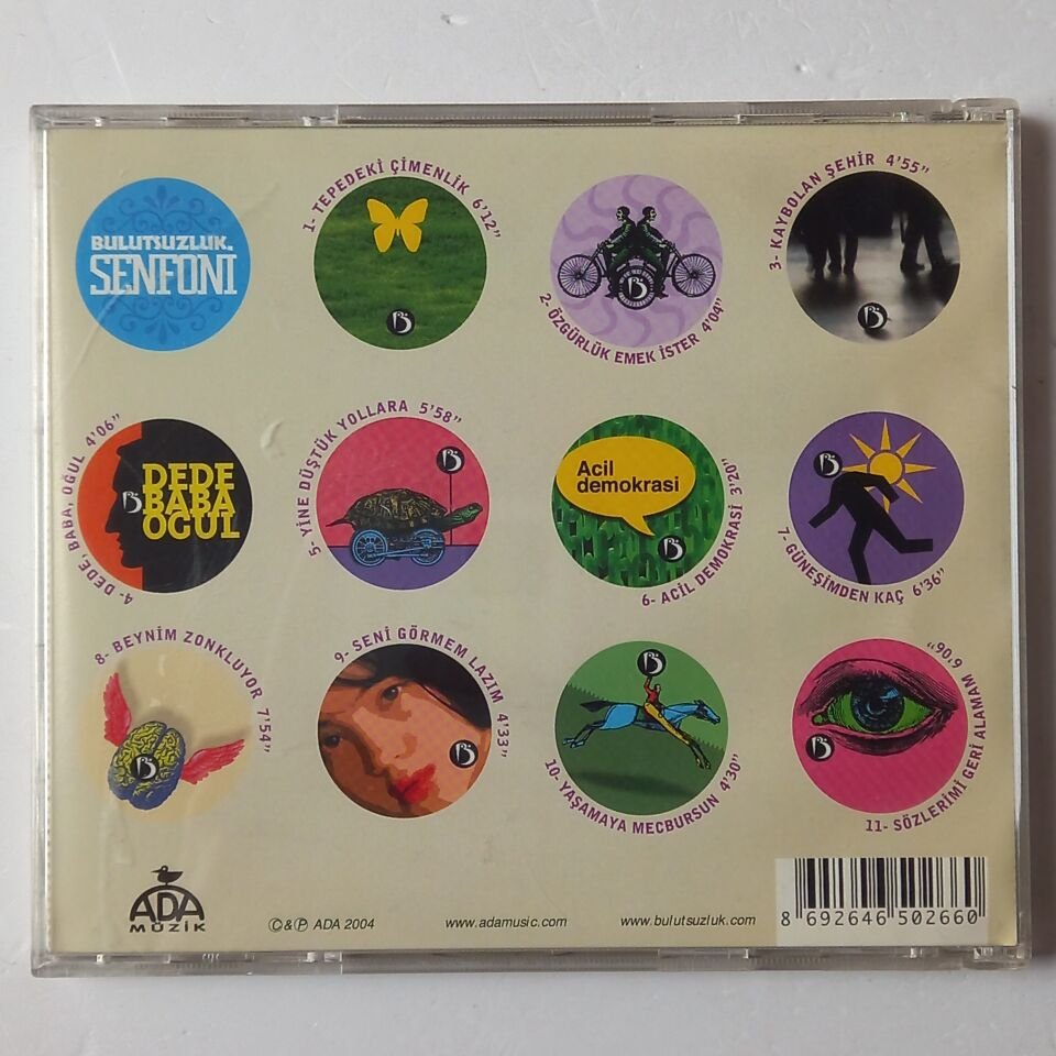 BULUTSUZLUK ÖZLEMİ – BULUTSUZLUK SENFONİ (2004) - CD 2.EL