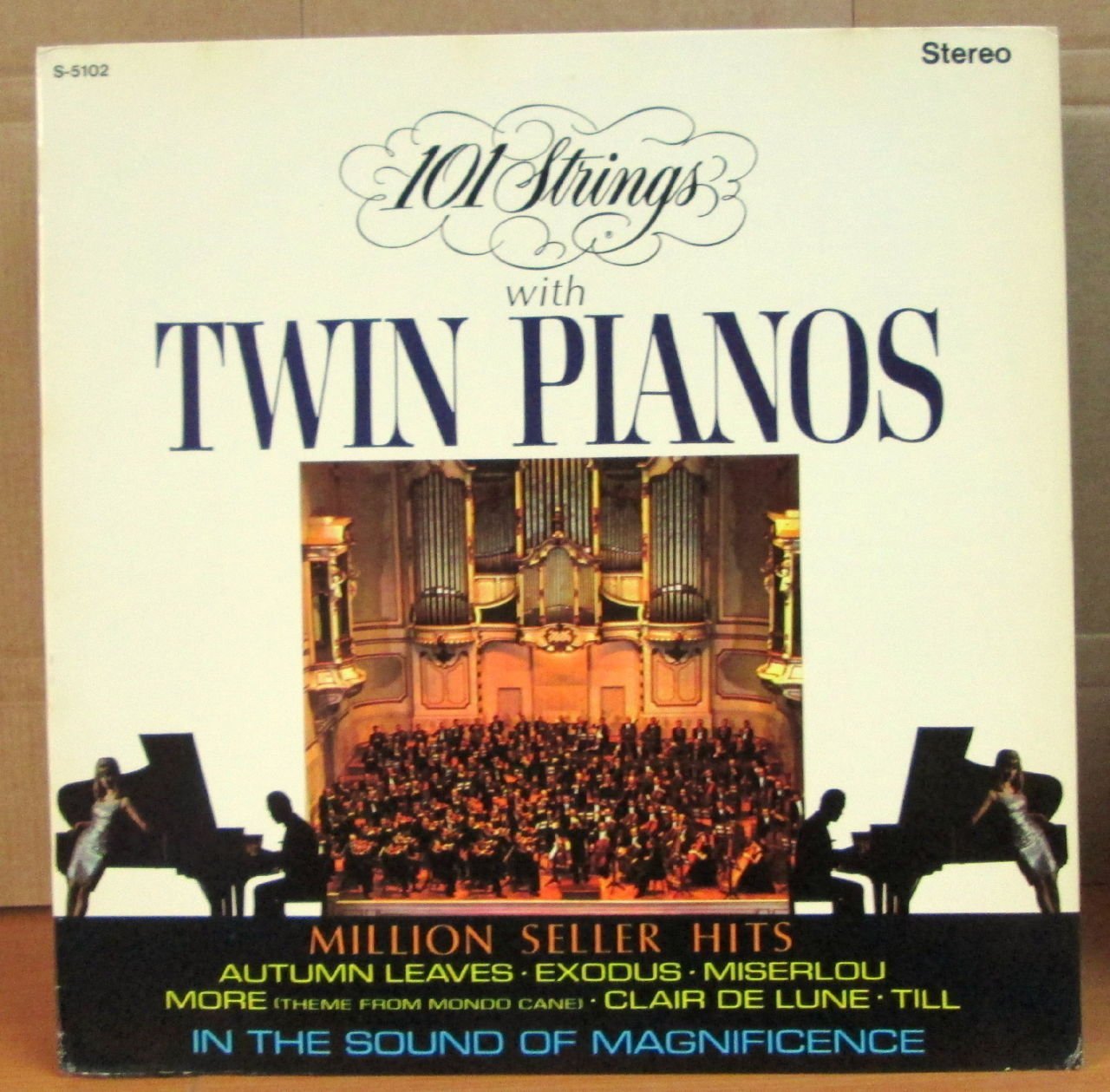 101 STRINGS - TWIN PIANOS - LP 2.EL