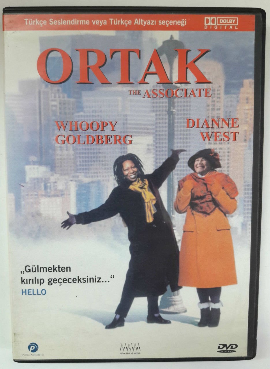 ORTAK - THE ASSOCIATE - WHOOPY GOLDBERG - DIANNE WIEST - DVD 2.EL