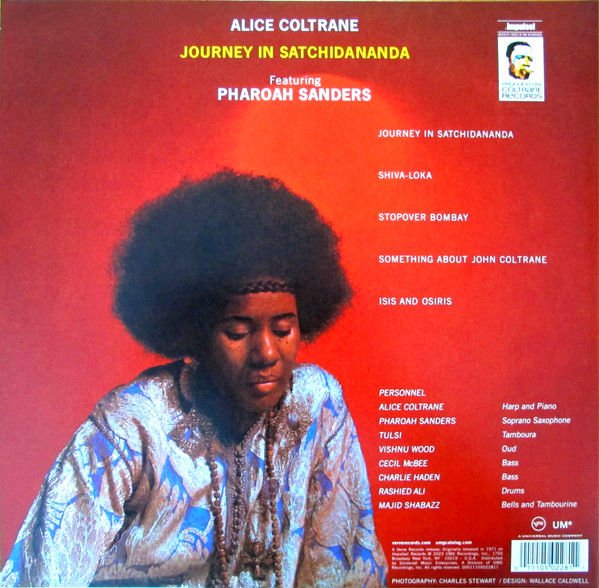 ALICE COLTRANE (FT. PHAROAH SANDERS) - JOURNEY IN SATCHIDANANDA (1970) - LP 180GR 2023 EDITION SIFIR PLAK