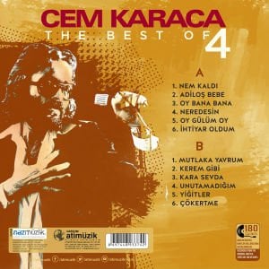 CEM KARACA - THE BEST OF 4 - LP SIFIR PLAK