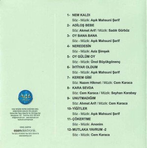 CEM KARACA - BEST OF / VOL 4 - CD NEM KALDI SIFIR