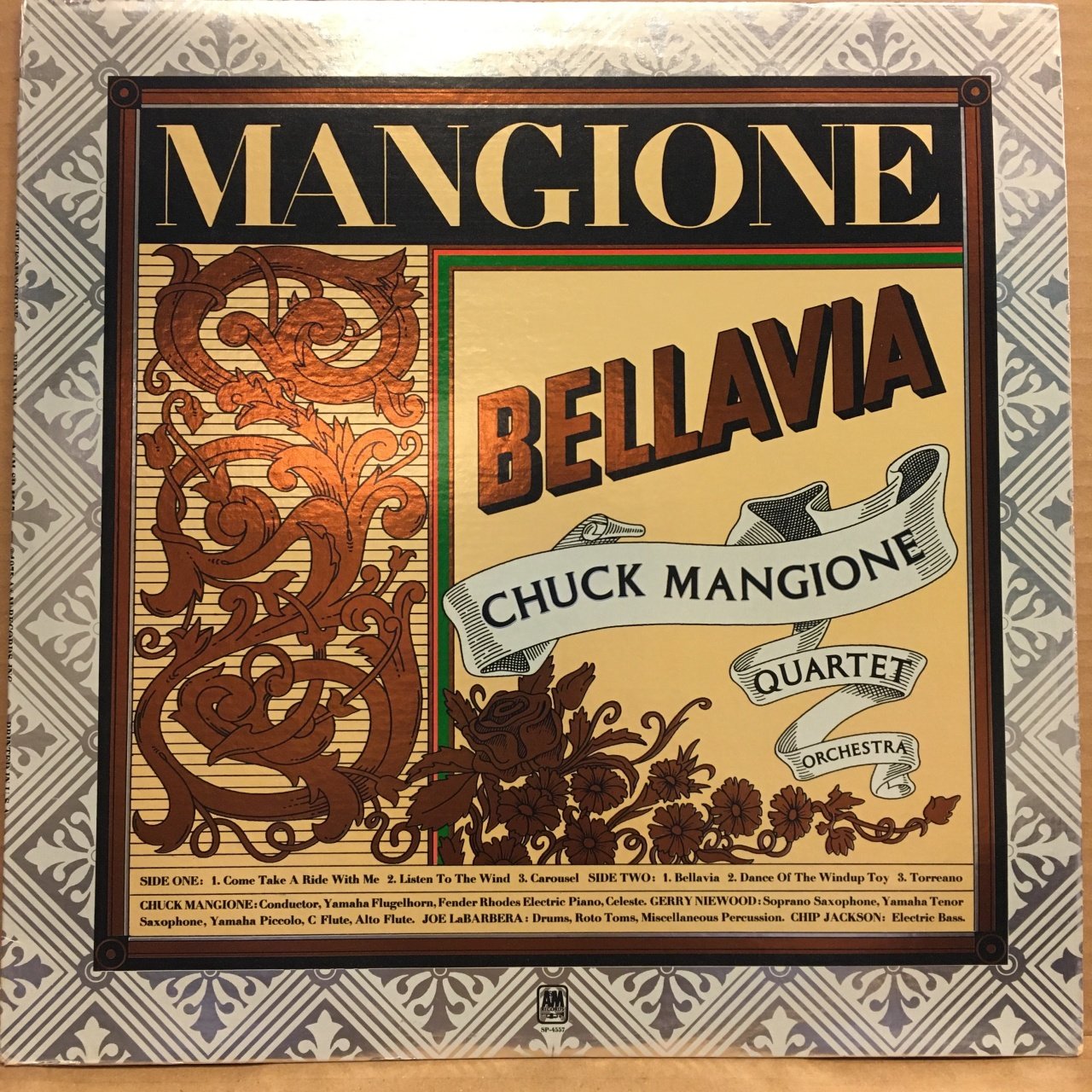 CHUCK MANGIONE - BELLAVIA (1975) 2.EL PLAK