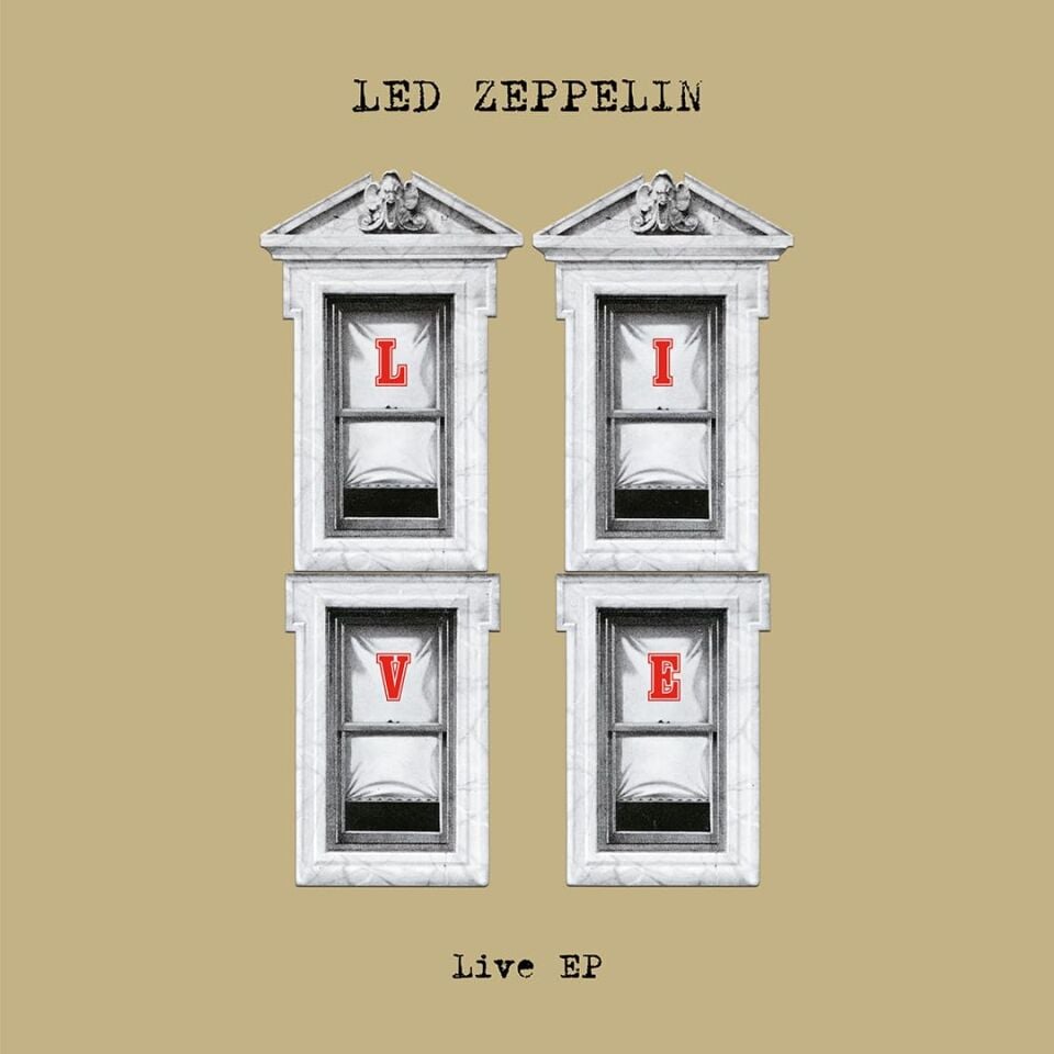 LED ZEPPELIN - LIVE EP / 1975 & 1979  (2025) - 180GR 12'' 45RPM 4 TRACKS EP SIFIR PLAK