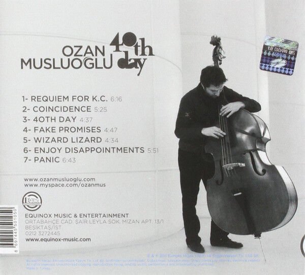 OZAN MUSLUOĞLU – 40TH DAY (2011) - CD DIGIPAK AMBALAJINDA SIFIR