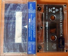 MADONNA - EROTICA (1992) MMY CASSETTE MADE IN TURKEY ''USED''