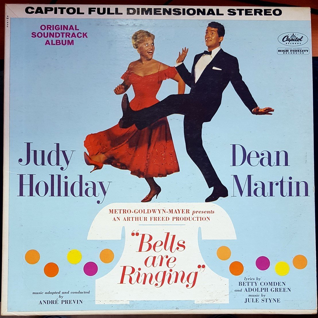 JUDY HOLLIDAY & DEAN MARTIN - BELLS ARE RINGING PLAK 2.EL