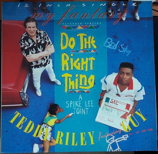 TEDDY RILEY FEAT. GUY - MY FANTASY (1989) - 12'' MAXI SINGLE PLAK 2.EL